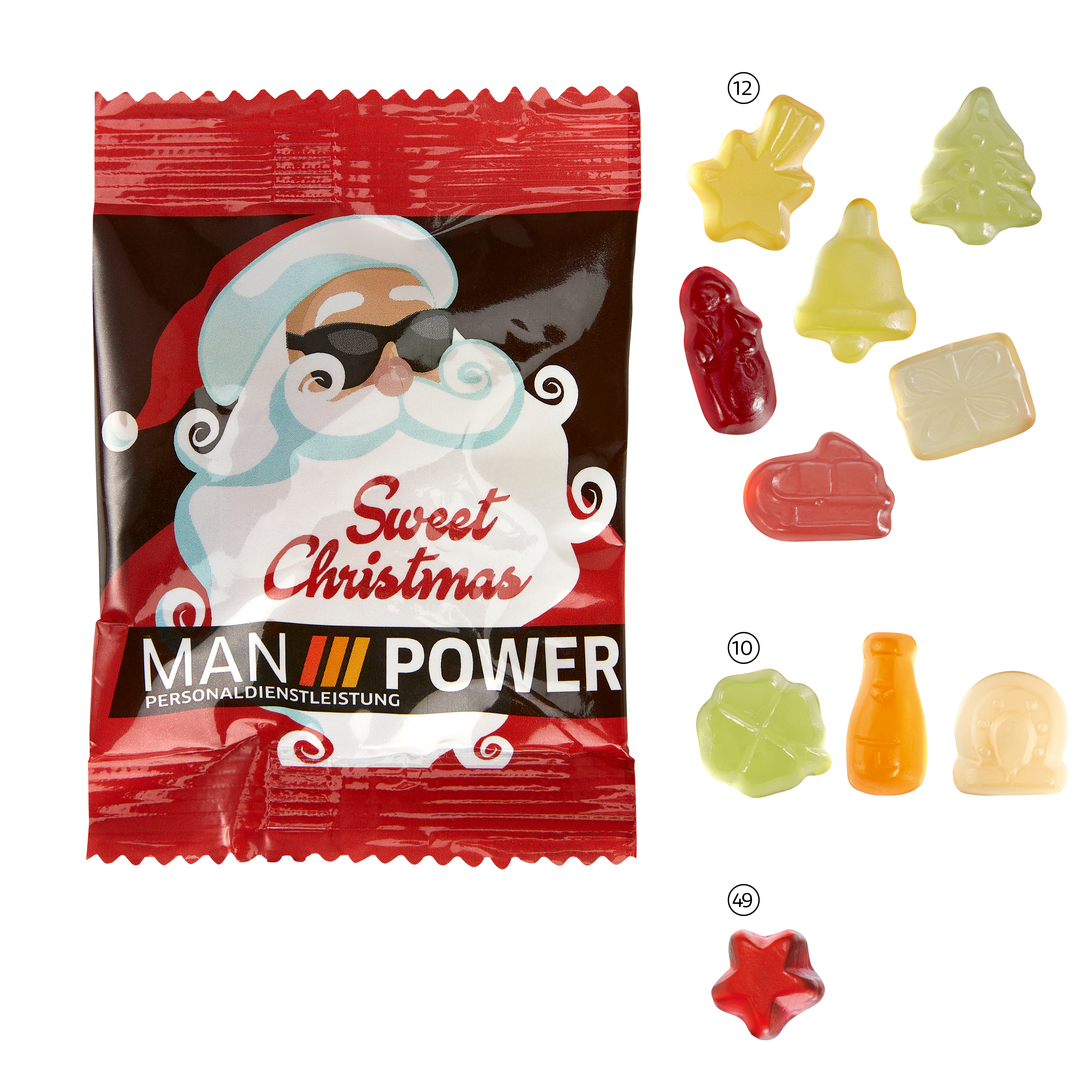 Fruchtgummi STANDARD 10 g im konventionellen Tütchen