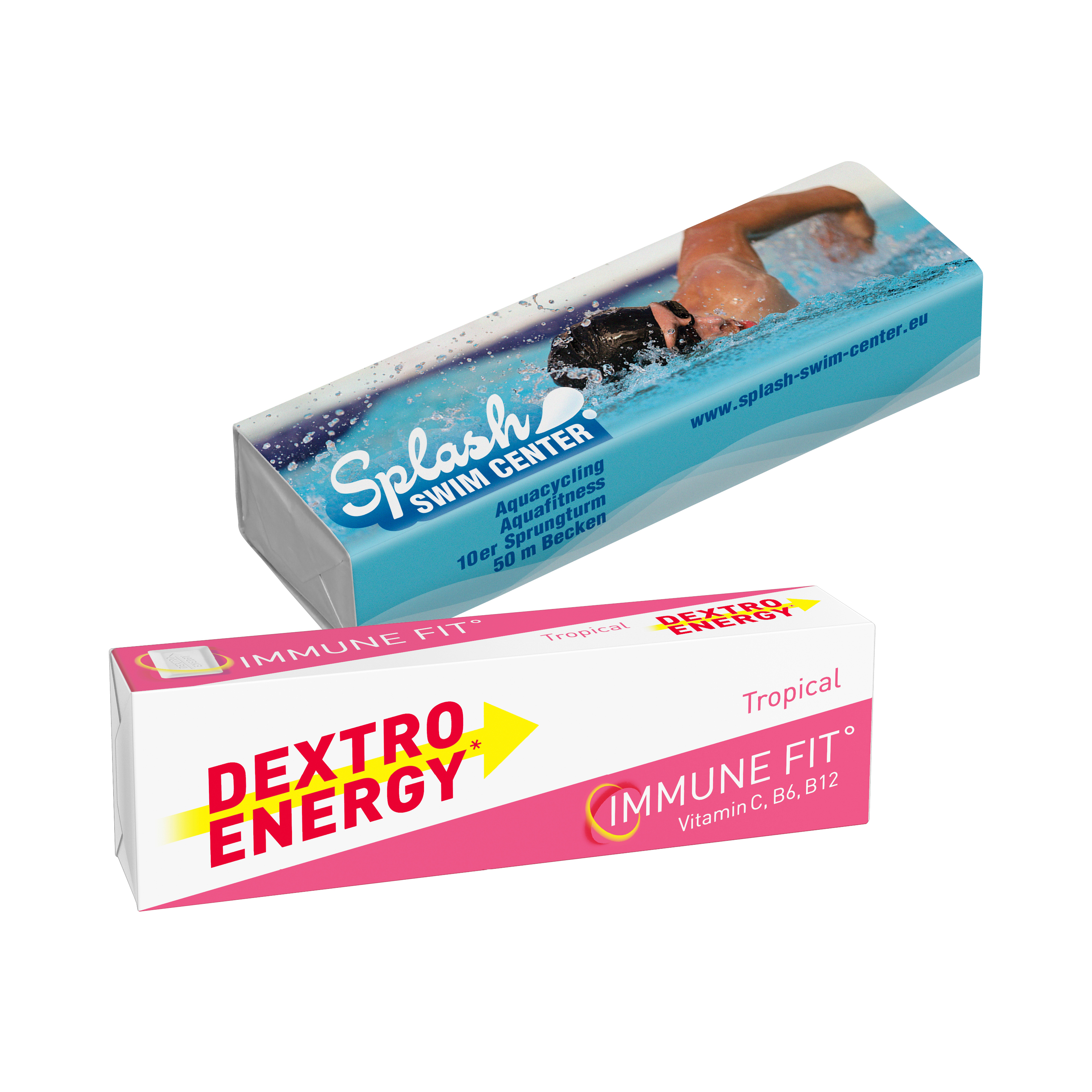 DEXTRO ENERGY* Stange - Tropical IMMUNE FIT + 10 Vitamine