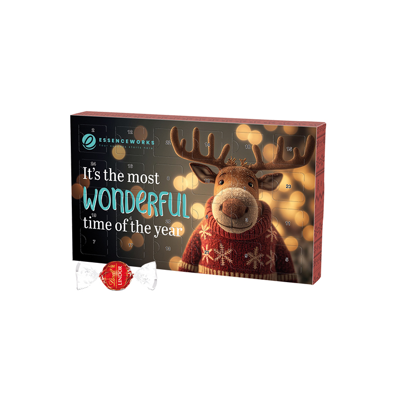 Adventskalender Eco L, LINDOR Michkugeln